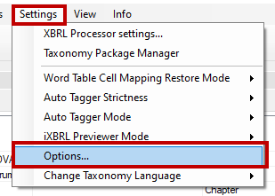 How can I change the layout setting for Word2.png