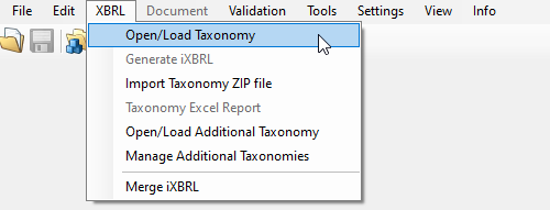 How do I add the new EFRAG PoC Taxonomy into the Tagger4.png