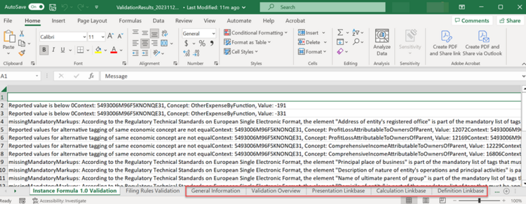 Validation Results Excel File now contains additional information about the Linkbases2.png
