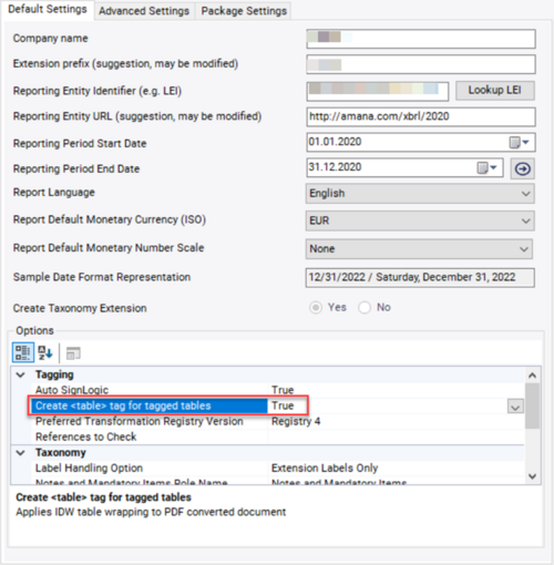 Default Settings for Create table Tag and Escape Attribute1.png